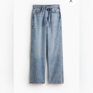 H&M Feather Soft Wide Leg Women's Jeans